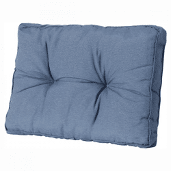 Madison lounge cushion back Florance panama blue 60 x 43 cm