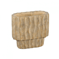 PTMD Blumentopf Mitty oval S braun 20 cm