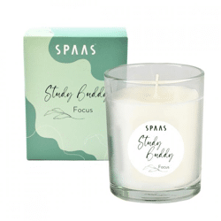 (R) Spaas Duftkerze im Glas Study Buddy Focus 9,5 cm.