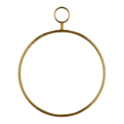 Hanging ring, DIY, DELUXE, gold, approx. 40cmD