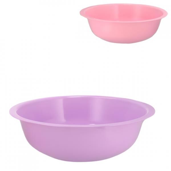 Schale Basic Zink lila/rosa 19 cm 2 Stück sortiert