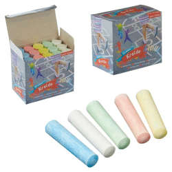 Road chalk, 15 pieces