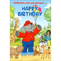 Taunus 3001003 - Benjamin Blümchen birthday cards