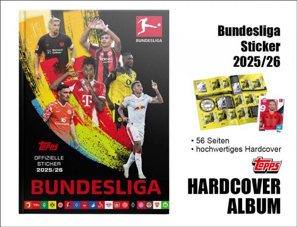 Topps Bundesliga Sticker 2025/2026 &ndash; ALBUM HARDCOVER