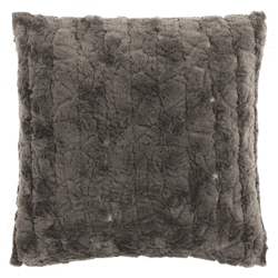 Unique Living Kissen Veerle taupe 45 x 45 cm