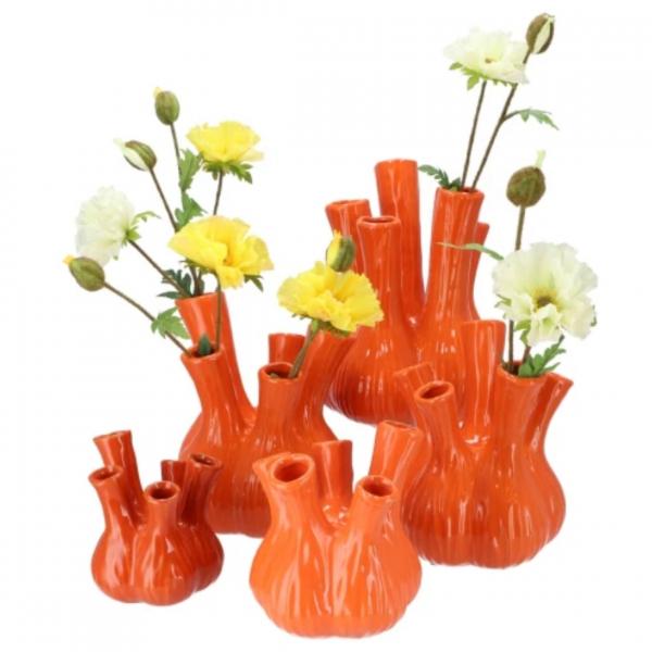 Vase Aglio orange 28 cm