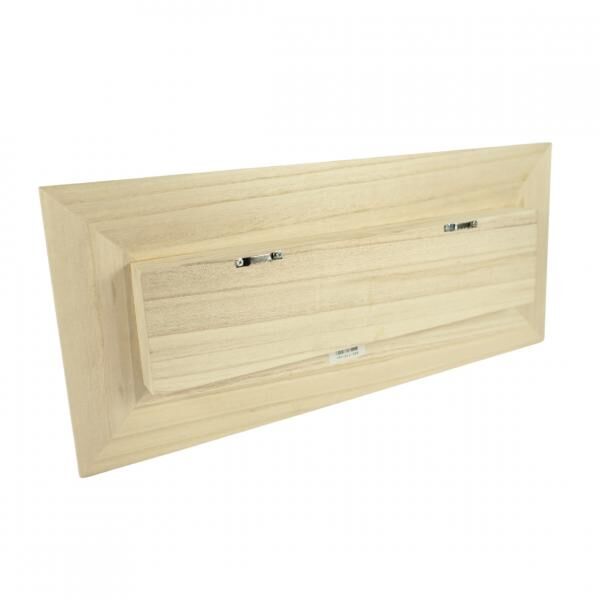 Wanddekoration Holz natur 51,5 cm