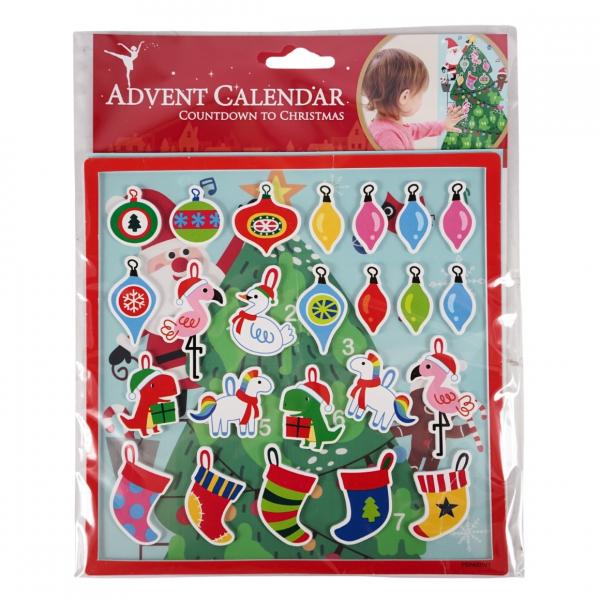 Adventskalender mit Aufklebern 25er Set