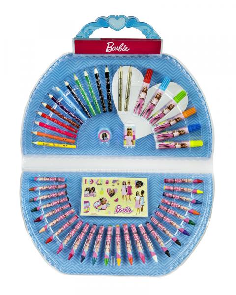 Barbie - Malkoffer, 51-teilig