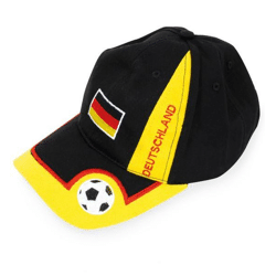 Basecap Deutschland Fan - Adult Größe 55 - 60 cm