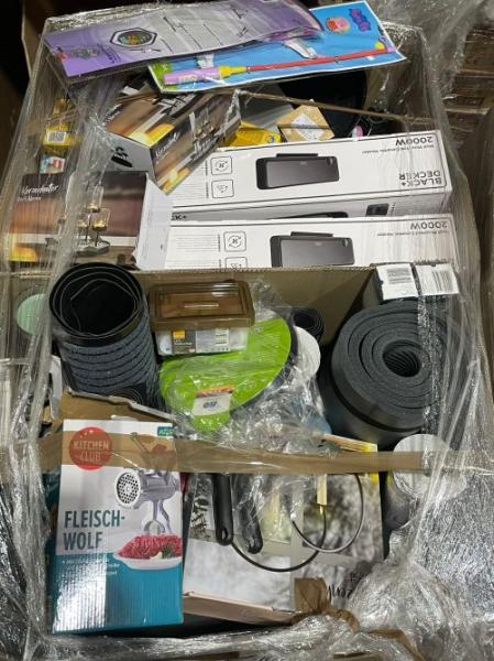 Bazar Waren Mix, Basar Paletten, Mixpalette Flohmarktartikel