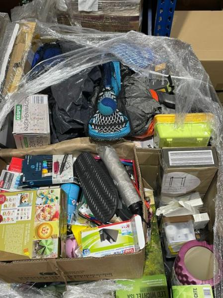 Bazar Waren Mix, Basar Paletten, Mixpalette Flohmarktartikel