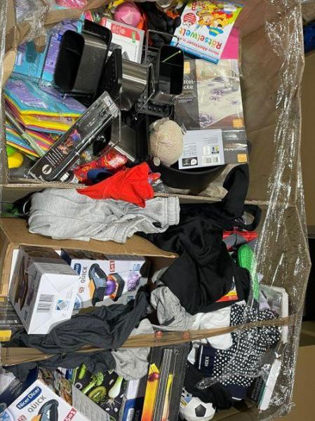 Bazar Waren Mix, Basar Paletten, Mixpalette Flohmarktartikel