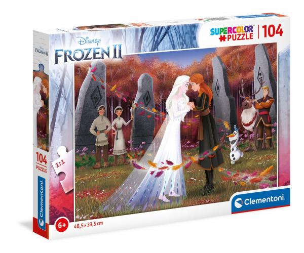 Clementoni 25719 - 104 Teile Puzzle - Frozen 2/ Die Eisk&ouml;nigin 2