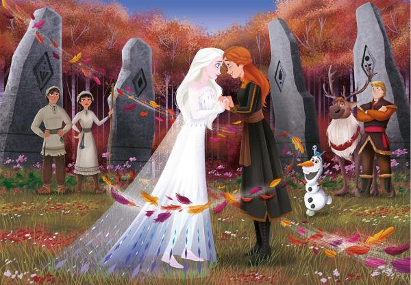 Clementoni 25719 - 104 Teile Puzzle - Frozen 2/ Die Eisk&ouml;nigin 2