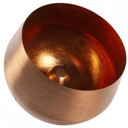 Countryfield table lamp Obion XL copper colored 50 cm