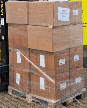 CWS Workwear Mischware Palette gereinigte Berufsbekleidung verschiedene Modelle & Größen, ca. 250 kg, ideal für Weiterverkauf/Export