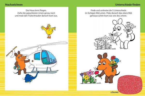 Die Maus - Erstes Zeichnen