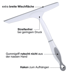 Duschabzieher | Kunststoff