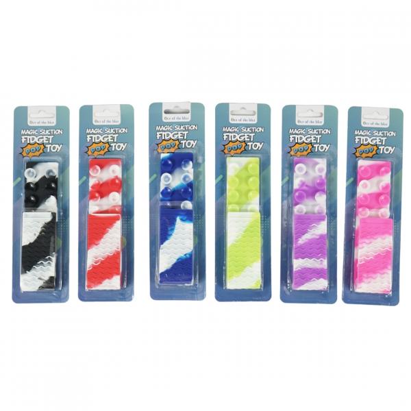 Fidget Toy pop-it 25 cm 6 assorted