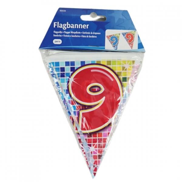 Folat Mini-Fahnenleine 9 Jahre 3 Meter