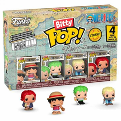 Funko 86892 - Bitty Pop! - One Piece Luffy 4er-Pack