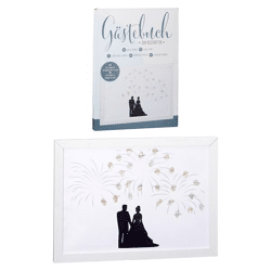 Guest book fingerprint to write on, approx. 33x45cm