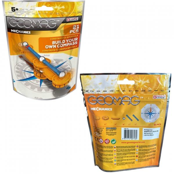 Geomag Mechanic Baue deinen eigenen Kompass 21-teilig