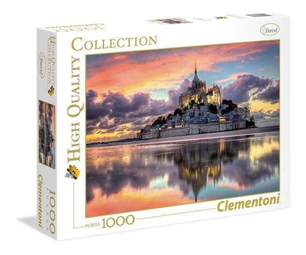 High Quality Collection - 1000 Teile Puzzle - Der wundersch&ouml;ne Mont Saint-Michel