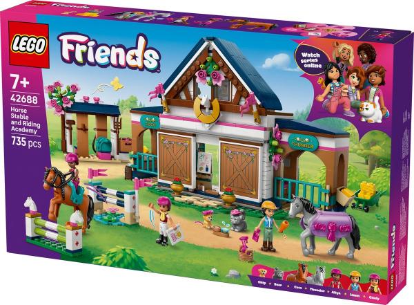 LEGO&reg; Friends - Pferdestall und Reitschule (735 Teile)
