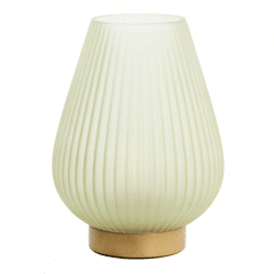 Light & Living table lamp Tajera LED on battery green 28 cm