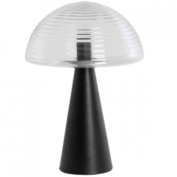 Light & Living Tischleuchte Mueda schwarz 43 cm