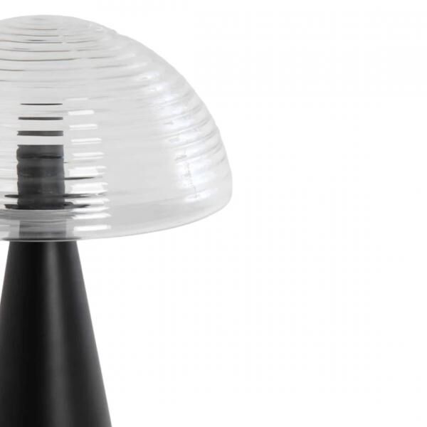 Light & Living Tischleuchte Mueda schwarz 43 cm