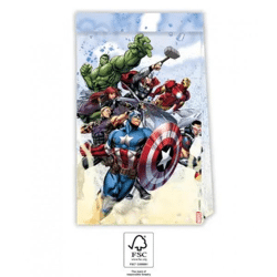 Marvel Avengers - 4 party bag - 22 cm