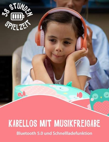 Planet Buddies Olive the Owl Kinderkopfh&ouml;rer mit Kabel