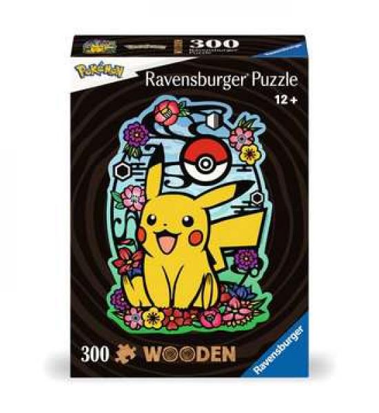 Pokemon Pikachu - Holzpuzzle - 300 Teile