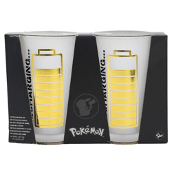 Pokemon Thunderstruck - Set of 2 casual glasses - 490 ml
