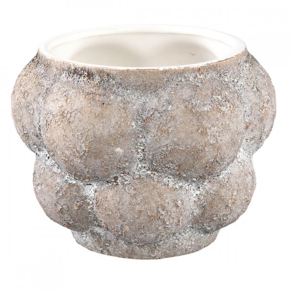 PTMD Blumentopf Fareeda M grau 18 cm