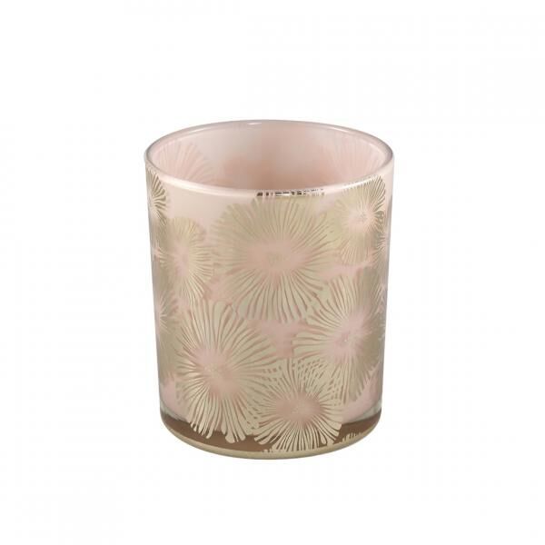 PTMD Teelichthalter Bodey gold/beige M 10 cm