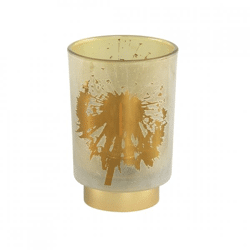 PTMD Tischlampe Besh M auf Batterie gold 15 cm