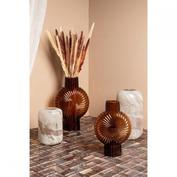 PTMD Vase Zugar L braun 40 cm