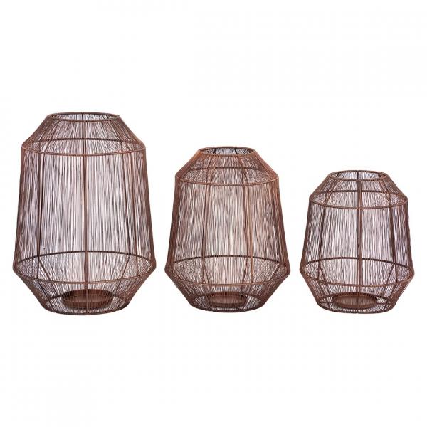 PTMD Windlicht Justy S kupferfarbig 27 cm