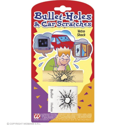 SCHOCK GLAS (klebende Kratzer und Einschusslöcher