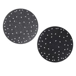 Placemat felt cut approx. 35cmD 2/s