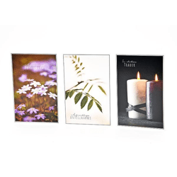 Funeral card - assorted