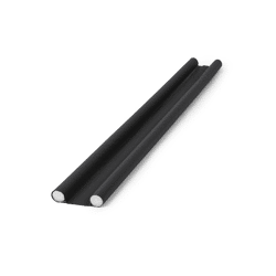 Zugluftstopper - Türbodendichtung | zuschneidbar | 95 cm, schwarz, 1 Stück