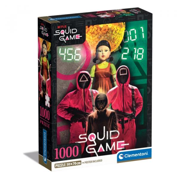 1000 Teile Puzzle Netflix Compact - Squid Game