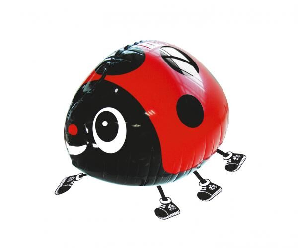 Airwalker-Ballon "'Marienk&auml;fer" - 46 x 26 cm