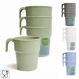 Becher Kunststoff 300 ml 4 sortiert 3er Set