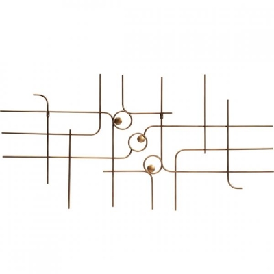 BePureHome Wanddekoration Messing 139,5 cm